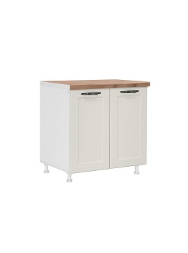 MATIS Επιδαπέδιο ντουλάπι κουζίνας CONTEMPO D80 Μπεζ 80x60x85εκ. MATISKD8067