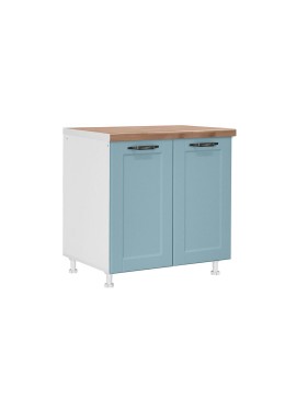MATIS Επιδαπέδιο ντουλάπι κουζίνας CONTEMPO D80 Μπλε 80x60x85εκ. MATISKD8069