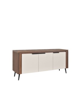 MATIS Έπιπλο TV ASTANA 128 με φωτισμό led καρυδί/ κασμίρ 128,3x40x59,9 MATIS860281