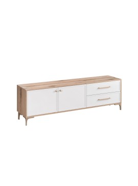 MATIS Έπιπλο TV ALBA κανέλα/ λευκό 175x40,5x56 MATIS890177