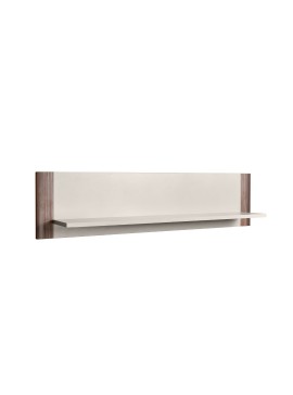 MATIS Επιτοίχιο ράφι ASTANA 128 καρυδί/ κασμίρ 128,3x22.8x24 MATIS860781