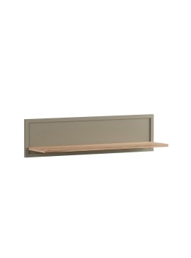 MATIS Επιτοίχιο ράφι ALBA κανέλα/ ελιά 87.5x22x22 MATIS890578
