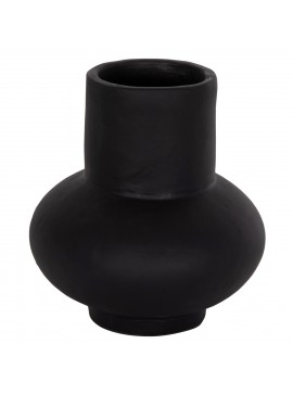 ΕΠΙΤΡΑΠΕΖΙΟ ΔΙΑΚΟΣΜΗΤΙΚΟ ΒΑΖΟ LEMA HM4664.01S ΤΕΡΑΚΟΤΑ ΣΕ ΜΑΥΡΟ--Φ22x22Υεκ.