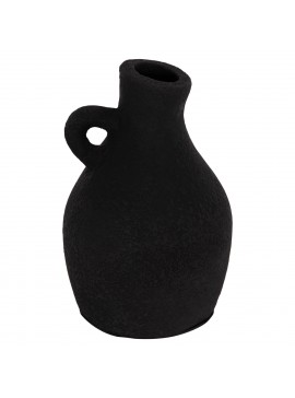 ΕΠΙΤΡΑΠΕΖΙΟ ΔΙΑΚΟΣΜΗΤΙΚΟ ΒΑΖΟ DECANT HM4667.01L ΤΕΡΑΚΟΤΑ ΣΕ ΜΑΥΡΟ--Φ14x21Υεκ.