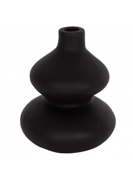 ΕΠΙΤΡΑΠΕΖΙΟ ΔΙΑΚΟΣΜΗΤΙΚΟ ΒΑΖΟ CHELIN HM4670S ΤΕΡΑΚΟΤΑ ΣΕ ΜΑΥΡΟ--Φ20x25Υεκ.