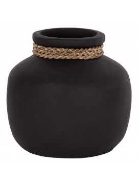 ΕΠΙΤΡΑΠΕΖΙΟ ΔΙΑΚΟΣΜΗΤΙΚΟ ΒΑΖΟ CAMMER HM4687.01S ΤΕΡΑΚΟΤΑ ΣΕ ΜΑΥΡΟ--Φ22x20Υεκ.