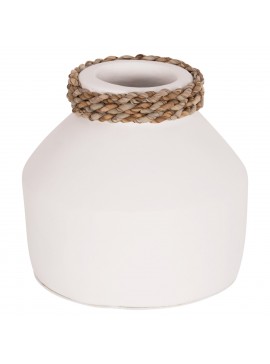 ΕΠΙΤΡΑΠΕΖΙΟ ΔΙΑΚΟΣΜΗΤΙΚΟ ΒΑΖΟ CAMMER HM4687.02XS ΤΕΡΑΚΟΤΑ ΣΕ ΛΕΥΚΟ--Φ16x15Υεκ.