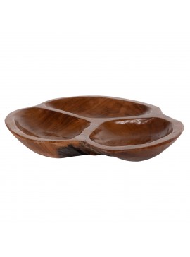 ΕΠΙΤΡΑΠΕΖΙΟ ΔΙΑΚΟΣΜΗΤΙΚΟ ΜΠΟΛ ΞΗΡΩΝ ΚΑΡΠΩΝ HM4272 ΞΥΛΟ ΤΕΑΚ Φ30x4,5Yεκ.