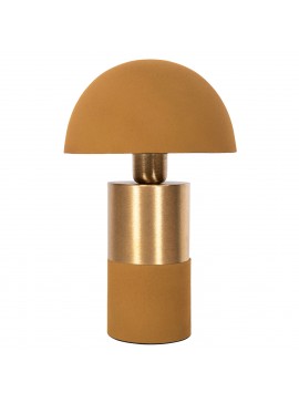 ΕΠΙΤΡΑΠΕΖΙΟ ΦΩΤΙΣΤΙΚΟ PUNE HM4254.10 ΜΕΤΑΛΛΟ ΣΕ ΜΟΥΣΤΑΡΔΙ-ΧΡΥΣΟ Φ20,5x32,5Υεκ.