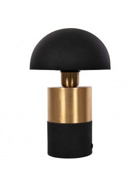 ΕΠΙΤΡΑΠΕΖΙΟ ΦΩΤΙΣΤΙΚΟ PUNE HM4255.04 ΜΕΤΑΛΛΟ ΣΕ ΜΑΥΡΟ-ΧΡΥΣΟ Φ18x28Υ εκ.