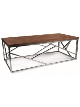 ŁAWA ESCADA A ORZECH/SREBRNY 120X60 DIOMMI-80-3268