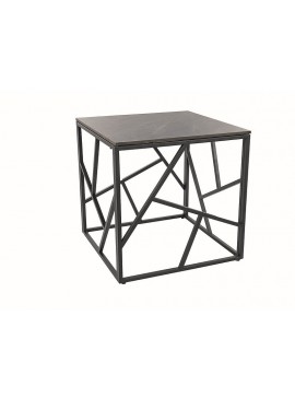 ŁAWA ESCADA B III SZARY EFEKT MARMURU/CZARNY 55X55 DIOMMI-80-2860