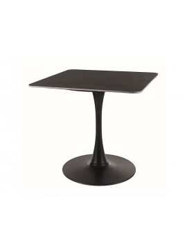STÓŁ ESPERO II CZARNY MAT/CZARNY 80X80 DIOMMI-80-3300