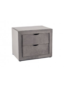 SZAFKA NOCNA ET-002 VELVET SZARY BLUVEL 14 DIOMMI-80-3167