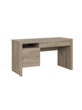 Insi Ethan Γραφείο με 1 πόρτα και 1 συρτάρι 137x59x75εκ. Light Kronberg Oak  0111.GM51 