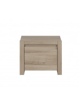 Insi Ethan Κομοδίνο με 1 πόρτα 49x36x40εκ. Light Kronberg Oak  0191.GM38 