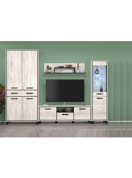 Σύνθετο  σαλονιού Evelin1 285x52x200 DIOMMI 31-059 DIOMMI-31-059