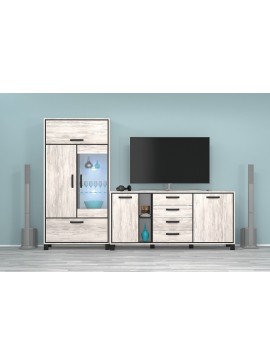 Σύνθετο σαλονιού Evelin2 260x43x180 DIOMMI 31-060 DIOMMI-31-060