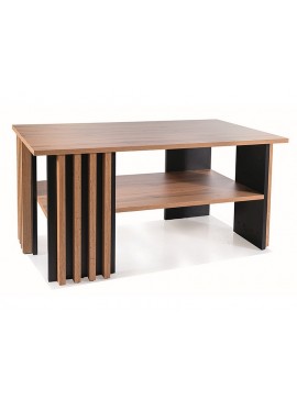 ŁAWA EVITA DĄB ARTISAN / CZARNY 100X60 DIOMMI-80-3288