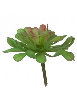 Artekko Glapams Τεχνητό Παχύφυτο Πλαστικό Πράσινο (19x19x13)cm Artekko F2619-GREE