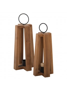 Intrahome ΦΑΝΑΡΙΑ ΓΙΑ ΚΕΡΙΑ ΜΕ ΧΕΡΟΥΛΙΑ-ΚΡΙΚΟΥΣ ΞΥΛΟ ΤΕΑΚ ΣΕ ΦΥΣΙΚΟ 24x24x50-61Υ εκ. intraho-1521974