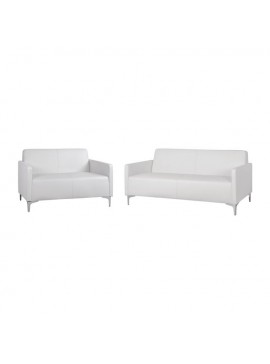 ΣΕΤ 2 ΤΜΧ ΚΑΝΑΠΕΣ 3ΘΕΣΙΟΣ ΚΑΙ 2ΘΕΣΙΟΣ NELLIE FB911274.02 ΛΕΥΚΟ ΧΡΩΜΑ