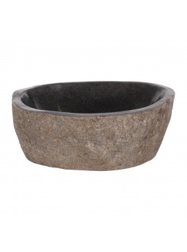 ΝΙΠΤΗΡΑΣ STONE SINK ΛΑΞΕΥΜΕΝΗ ΠΕΤΡΑ ΓΚΡΙ ΧΡΩΜΑ 40x40x20Yεκ.FB97807