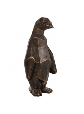 ΔΙΑΚΟΣΜΗΤΙΚΟ ΔΑΠΕΔΟΥ PENGUIN FB97914 GRC ΣΕ ΜΑΥΡΗ ΠΑΤΙΝΑ ΜΕ ΧΡΥΣΕΣ ΛΕΠΤΟΜΕΡΕΙΕΣ 45x45x100Y εκ.