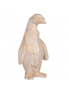 ΔΙΑΚΟΣΜΗΤΙΚΟ ΔΑΠΕΔΟΥ PENGUIN FB97915 GRC ΣΕ ΛΕΥΚΗ ΠΑΤΙΝΑ ΜΕ ΧΡΥΣΕΣ ΛΕΠΤΟΜΕΡΕΙΕΣ 30x20x60Υεκ.