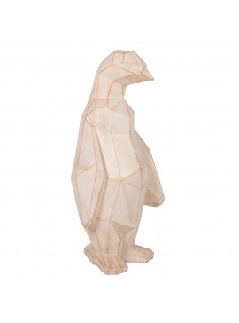 ΔΙΑΚΟΣΜΗΤΙΚΟ ΔΑΠΕΔΟΥ PENGUIN FB97916 GRC ΣΕ ΛΕΥΚΗ ΠΑΤΙΝΑ ΜΕ ΧΡΥΣΕΣ ΛΕΠΤΟΜΕΡΕΙΕΣ 45x45x100Υεκ.