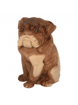 ΔΙΑΚΟΣΜΗΤΙΚΟ ΔΑΠΕΔΟΥ DOZER BULLDOG ΞΥΛO SUAR ΣΕ ΦΥΣΙΚΟ ΧΡΩΜΑ FB97924 26x27x40Y εκ.