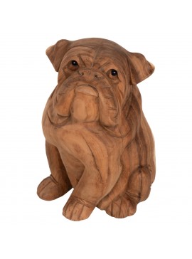 ΔΙΑΚΟΣΜΗΤΙΚΟ ΔΑΠΕΔΟΥ FB97926 DOZER BULLDOG ΞΥΛΟ SUAR ΣΕ ΦΥΣΙΚΟ ΧΡΩΜΑ 20x17x30Υεκ.