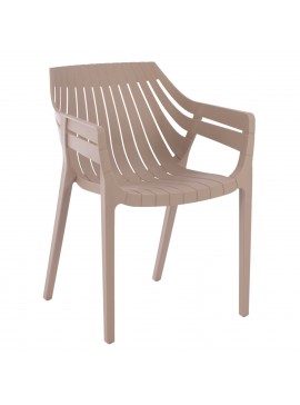 ΠΟΛΥΘΡΟΝΑ ΠΟΛΥΠΡΟΠΥΛΕΝΙΟΥ CHELLA FB98116.07 ΜΠΕΖ 56,5x54,5x79 cm
