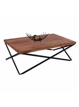 ΤΡΑΠΕΖΙ ΣΑΛΟΝΙΟΥ SAO PAOLO ΜΑΣΙΦ ΞΥΛΟ ΑΚΑΚΙΑΣ 120X70X41Υεκ.FB98200.11