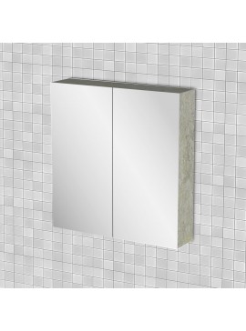 Κρεμαστός Καθρέπτης Μπάνιου Arlene με 2 ντουλάπια 62x14x65cm FIL-000764MIRROR