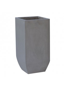 WOODWELL Ε6300,BFLOWER POT-1 Cement Grey 35x35x80cm 35x35x80cm Ε6300,B