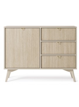 Lh-homefurniture Μπουφές Forest μπεζ 106x81x38cm P_FRST_21