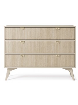 Lh-homefurniture Συρταριέρα Forest μπεζ 106x81x38cm P_FRST_37