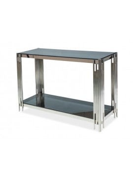 ΚΟΝΣΟΛΑ FOSSIL C SMOKE GLASS / ΑΣΗΜΙ 120X40 DIOMMI FOSSILCSC DIOMMI-80-1824