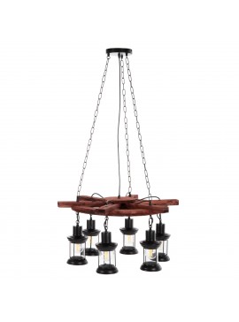 Intrahome ΦΩΤΙΣΤΙΚΟ ΟΡΟΦΗΣ 6-ΦΩΤΟ ΞΥΛΟ-ΜΕΤΑΛΛΟ-ΓΥΑΛΙ 119Υεκ. intraho-1648167