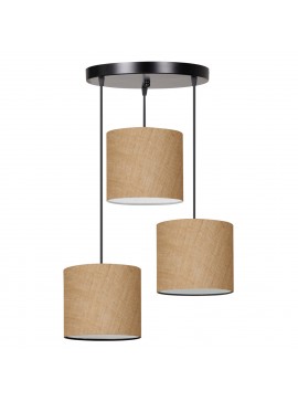 ΦΩΤΙΣΤΙΚΟ ΟΡΟΦΗΣ HM7622.01 ΜΠΕΖ-ΜΑΥΡΟ