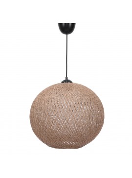 ΦΩΤΙΣΤΙΚΟ ΟΡΟΦΗΣ ΕΣΩΤΕΡΙΚΟΥ ΧΩΡΟΥ ΚΡΕΜΑΣΤΟ ΑΠΟ ΣΧΟΙΝΙ ΜΠΕΖ HM7383.01 Φ38x70Υ εκ.