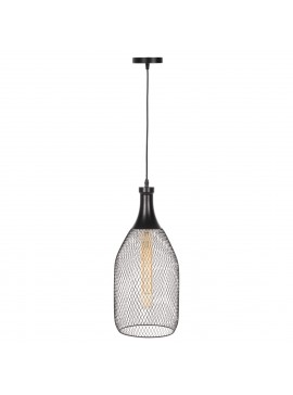 ΦΩΤΙΣΤΙΚΟ ΟΡΟΦΗΣ ΚΡΕΜΑΣΤΟ HM4105 ΜΑΥΡΟ ΜΕΤΑΛΛΙΚΟ ΚΑΠΕΛΟ Φ20x145Υεκ.