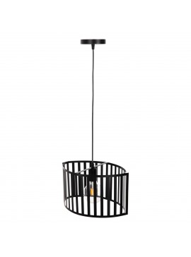 ΦΩΤΙΣΤΙΚΟ ΟΡΟΦΗΣ ΚΡΕΜΑΣΤΟ HM4113 ΜΑΥΡΟ ΜΕΤΑΛΛΟ 34x23x121Υεκ.