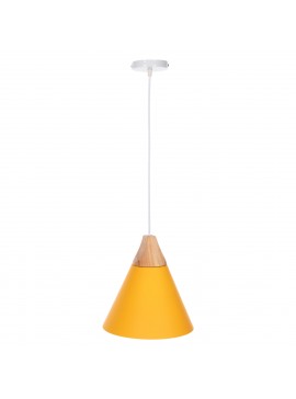 ΦΩΤΙΣΤΙΚΟ ΟΡΟΦΗΣ ΚΡΕΜΑΣΤΟ HM4146 ΚΙΤΡΙΝΟ ΜΕΤΑΛΛΙΚΟ ΚΑΠΕΛΟ Φ25x125Υεκ.