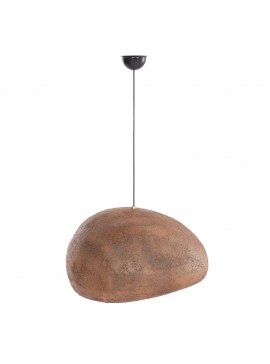 ΦΩΤΙΣΤΙΚΟ ΟΡΟΦΗΣ ΜΕ ΟΨΗ ΠΕΤΡΑΣ STONER (M) HM4418 ΣΚΟΥΡΟ ΜΠΕΖ 56x31x31Υεκ.