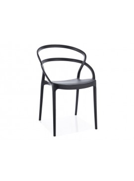 KRZESŁO GLIS CZARNY DIOMMI-80-3618