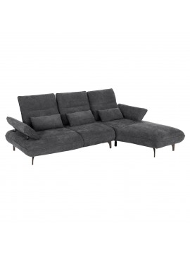 Intrahome ΓΩΝΙΑΚΟΣ ΚΑΝΑΠΕΣ (ΔΕΞΙΑ) CONVERCASABLANCALTCASABLANCAI .03R ΓΚΡΙ ΥΦΑΣΜΑ 283x188x100Υεκ. intraho-1627687