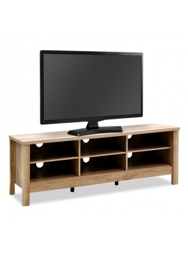 Έπιπλο τηλεόρασης Maddox Megapap σε χρώμα castillo - oak 150x40x51εκ. GP006-0031