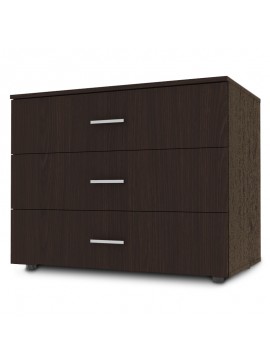 Συρταριέρα Nora Megapap σε χρώμα wenge 90x52x82εκ. GP007-0045